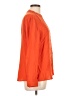 Primark 100% Viscose Orange Long Sleeve Blouse Size 12 - photo 4
