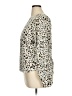 MELLODAY 100% Polyester Animal Print Ivory Long Sleeve Blouse Size XL - photo 5