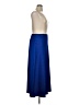 L.K. Bennett 100% Polyester Blue Cocktail Dress Size 14 - photo 4