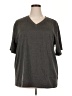 Unbranded Gray 3/4 Sleeve T-Shirt Size 2X - photo 1