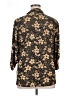 Emily Daniels Floral Gold 3/4 Sleeve Blouse Size XL - photo 2