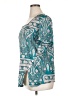 Unbranded Teal Short Sleeve Blouse Size XL - photo 5