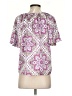 Ann Taylor 100% Polyester Pink Short Sleeve Blouse Size XS - photo 2