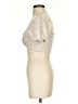 Emory Park Ivory Short Sleeve Blouse Size S - photo 5