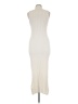 Zara 100% Polyester Ivory Cocktail Dress Size L - photo 2