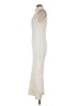 Zara 100% Polyester Ivory Cocktail Dress Size L - photo 5