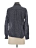 Joie 100% Cotton Houndstooth Gray Long Sleeve Button-Down Shirt Size S - photo 2