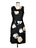 The Limited 100% Polyester Graphic Black Casual Dress Size 6 - photo 1