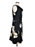 The Limited 100% Polyester Graphic Black Casual Dress Size 6 - photo 4