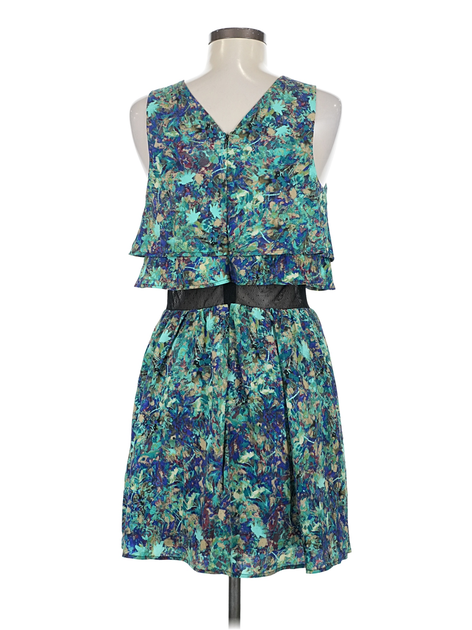 green emerald velvet dress Vera Wang Silver Dress (seen on Blair Waldorf in Gossip Girl pilot ep) –  Guzzi Archive main image 1