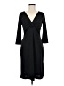 BCBG Paris 100% Polyester Solid Black Casual Dress Size M - photo 1