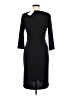 BCBG Paris 100% Polyester Solid Black Casual Dress Size M - photo 2
