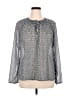 Gap Gray Long Sleeve Blouse Size XL - photo 1