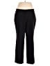 Roz & Ali Solid Black Dress Pants Size 14 - photo 1