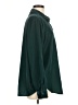 Gap 100% Polyester Solid Green Long Sleeve Blouse Size M - photo 4