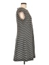 Gap Stripes Gray Casual Dress Size 10 - photo 4