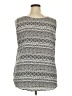 Faded Glory 100% Polyester Gray Tank Top Size 2X - photo 2
