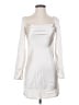 Princess Polly 100% Polyester White Cocktail Dress Size 2 - photo 1