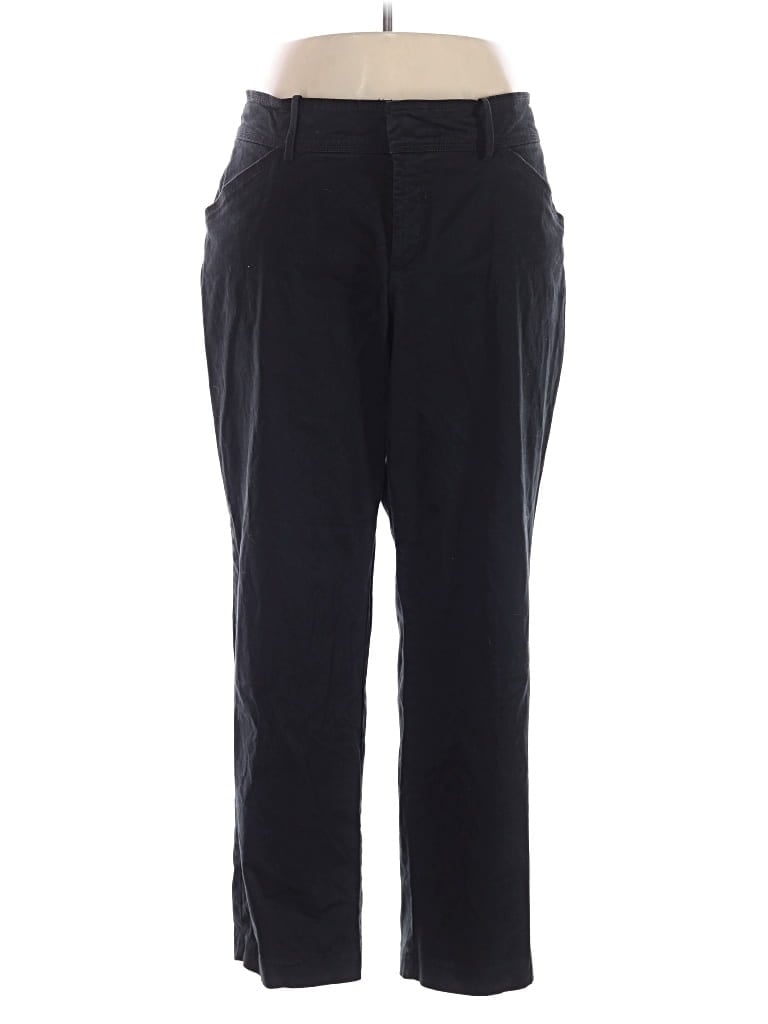 Pre-owned Lee Casual Pants In Black