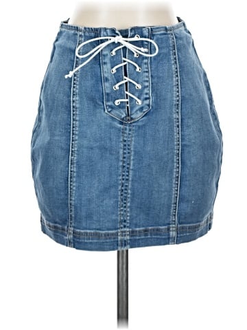 PacSun Denim Skirt (view 1)