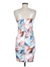 Shein 100% Polyester Graphic White Cocktail Dress Size 6 - photo 2