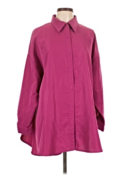 Shein Curve Long Sleeve Blouse