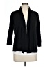 August Silk Black 3/4 Sleeve Blouse Size L - photo 1