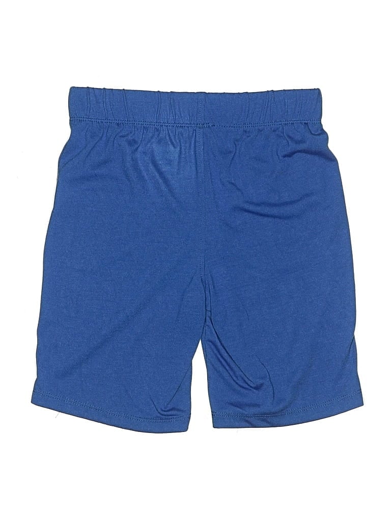 Pre-owned Lands' End Kids'  Athletic Shorts In Blue