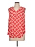 41Hawthorn 100% Polyester Red Sleeveless Blouse Size L - photo 1