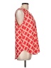 41Hawthorn 100% Polyester Red Sleeveless Blouse Size L - photo 4