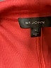 St. John Burgundy Wool Coat Size 4 - photo 6