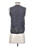 Theory 100% Silk Gray Sleeveless Top Size 00 - 0 - photo 2