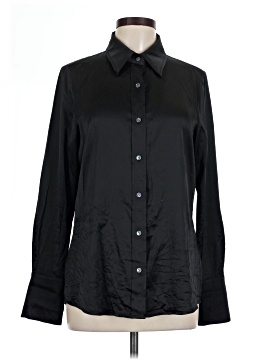 Ramy Brook Long Sleeve Silk Top