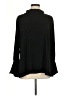 Chico's 100% Polyester Black Long Sleeve Blouse Size Lg (2) - photo 1