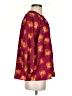 Tucker for Target 100% Polyester Burgundy 3/4 Sleeve Blouse Size S - photo 4