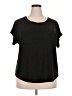 Ashley Blue Black Short Sleeve T-Shirt Size 2X - photo 1
