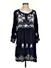 Exist 100% Rayon Blue Casual Dress Size S - photo 1