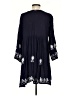 Exist 100% Rayon Blue Casual Dress Size S - photo 2