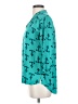 Escapada 100% Rayon Teal 3/4 Sleeve Blouse Size XS - photo 5