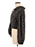 Topshop Black Long Sleeve Blouse Size 8 - photo 5