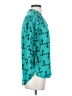 Escapada 100% Rayon Teal 3/4 Sleeve Blouse Size XS - photo 4
