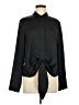 Express 100% Polyester Black Long Sleeve Blouse Size M - photo 1