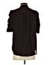 Laundry by Shelli Segal 100% Polyester Houndstooth Black Short Sleeve Blouse Size S - photo 2