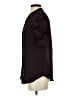 Laundry by Shelli Segal 100% Polyester Houndstooth Black Short Sleeve Blouse Size S - photo 5