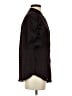 Laundry by Shelli Segal 100% Polyester Houndstooth Black Short Sleeve Blouse Size S - photo 4