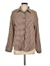 Unbranded 100% Polyester Tweed Brown Long Sleeve Blouse Size L - photo 1