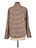 Unbranded 100% Polyester Tweed Brown Long Sleeve Blouse Size L - photo 2