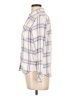 Rails 100% Rayon Plaid Ivory Long Sleeve Button-Down Shirt Size L - photo 5