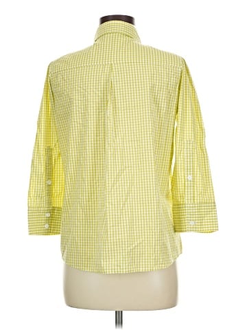 Caribbean Joe 3/4 Sleeve Button-Down Shirt (view 2)