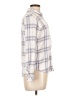 Rails 100% Rayon Plaid Ivory Long Sleeve Button-Down Shirt Size L - photo 4